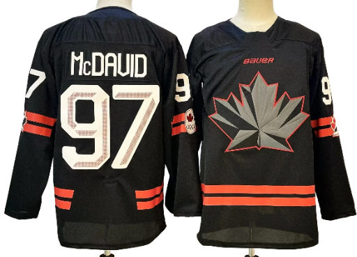 2026 Men's Black Hockey Canada -Connor McDavid - Replica Jersey BNWT