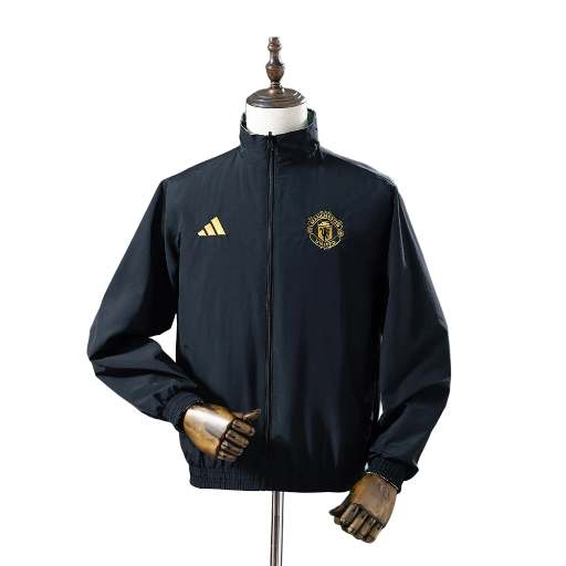 2023-24 Man-U Football Club  Reversible Track Jacket Top Windbreaker Soccer Fußball BNWT