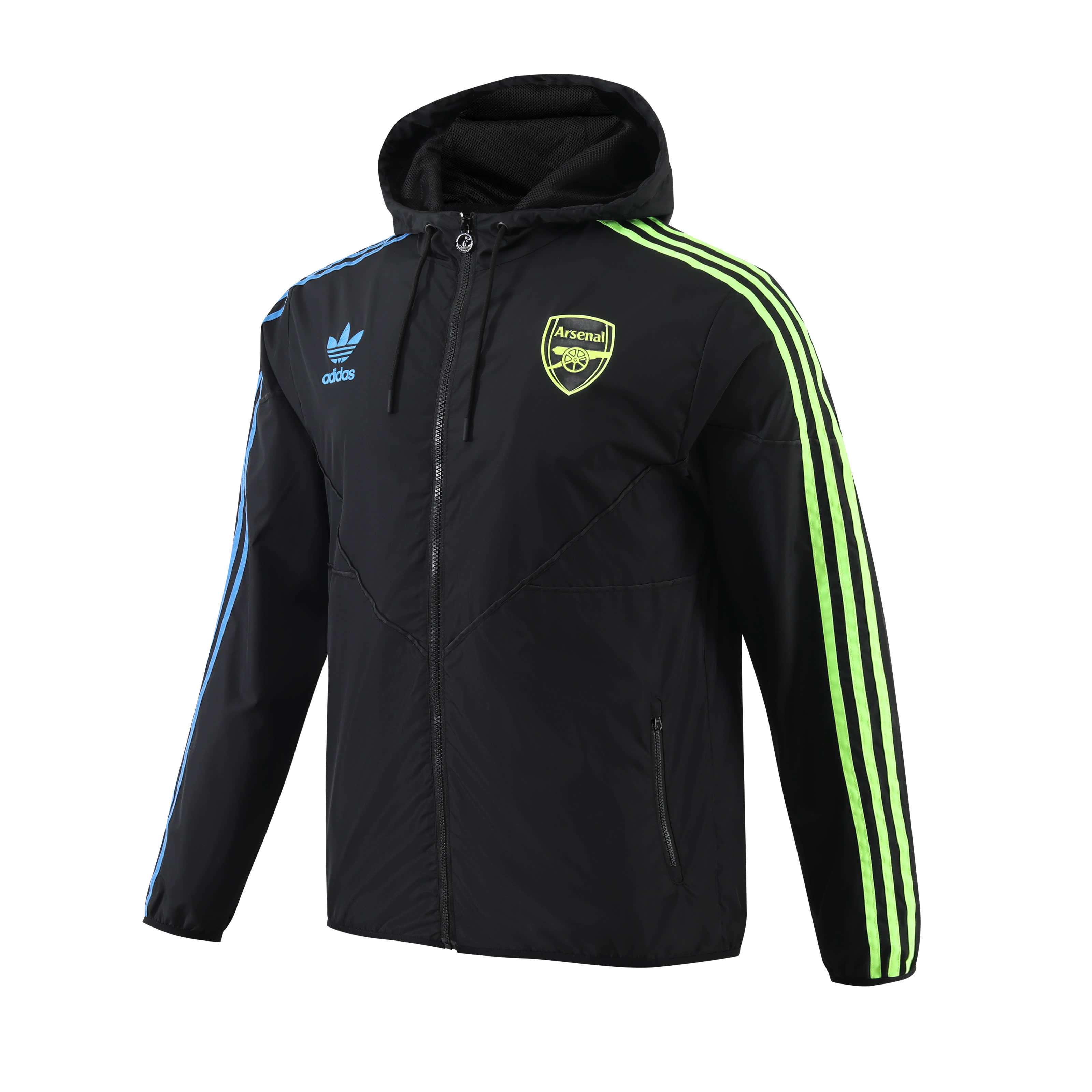 2023-24 Arsenal Football Club Track Jacket Full Zip Anthem Top Windbreaker Soccer Fußball BNWT