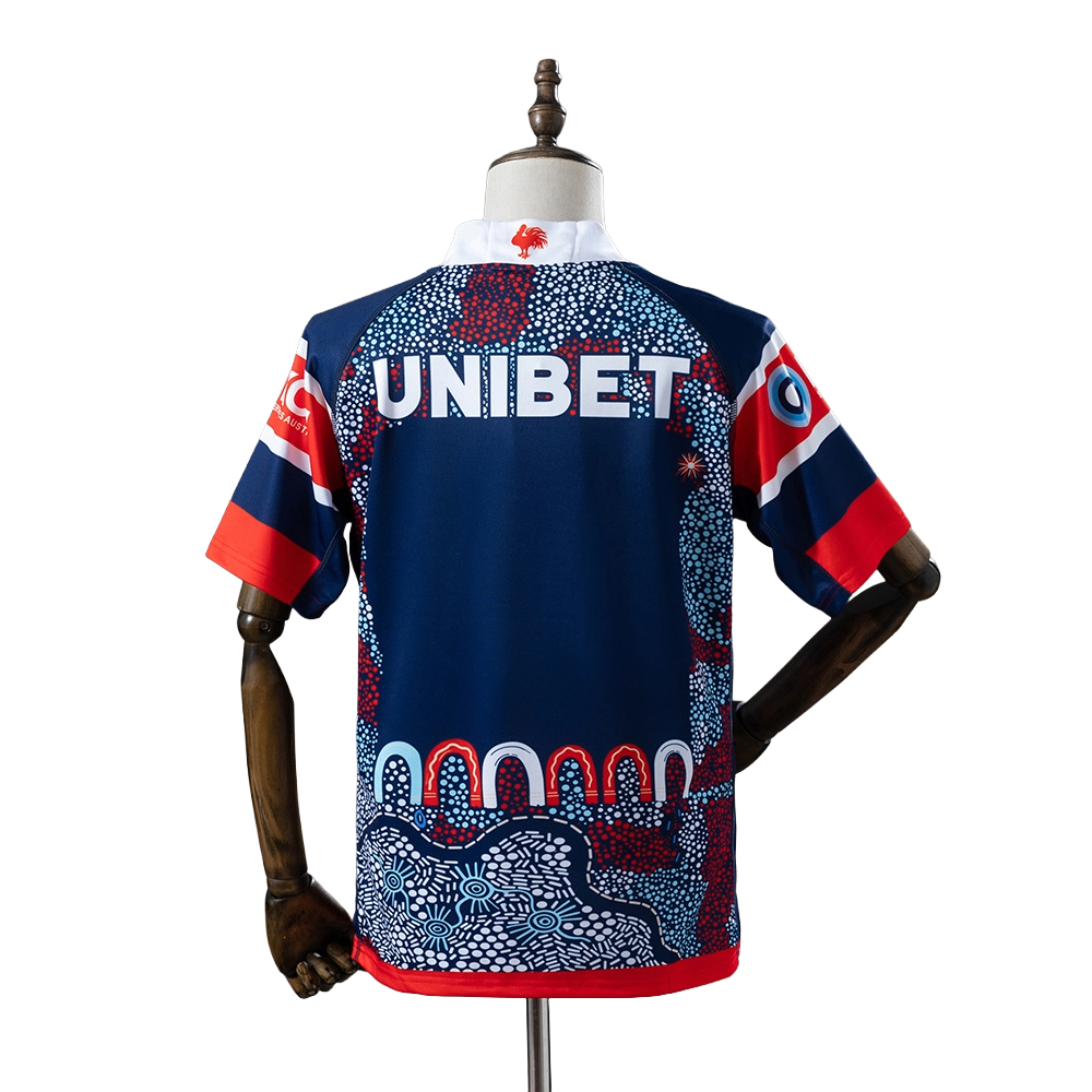 2025 Sydney Roosters Rugby league team Indigenous Men's Replica Jersey BNWT