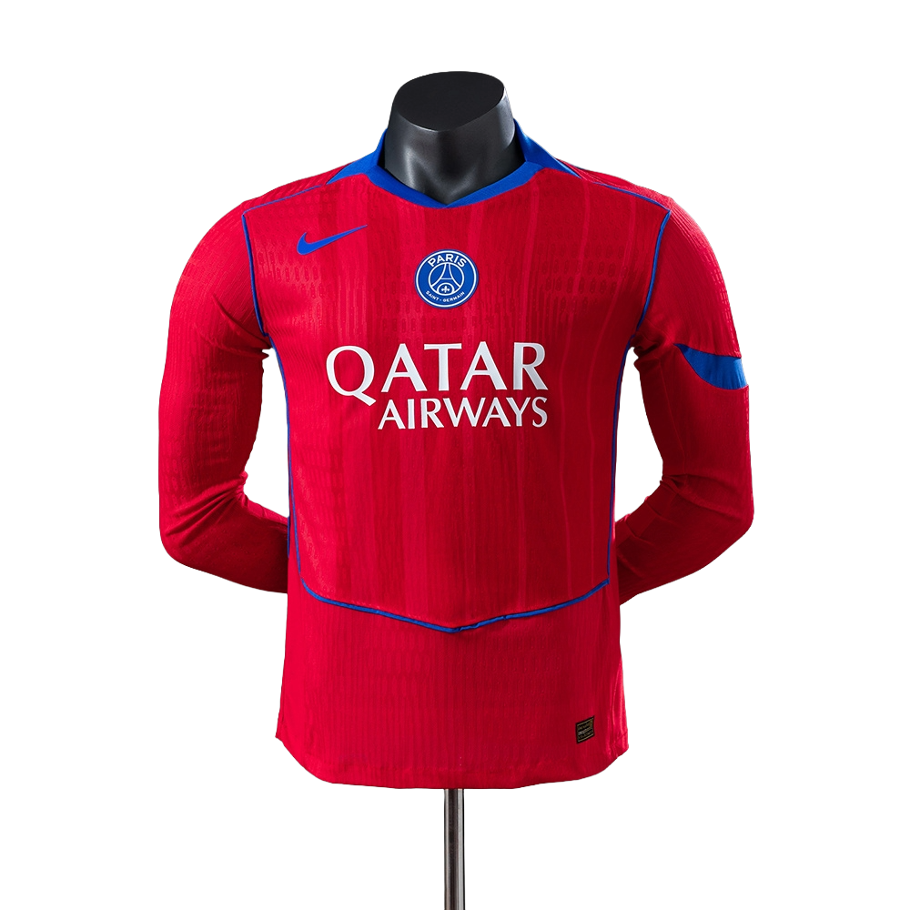 PSG Football Club Long Sleeve Kit Shirt Calcio Soccer Jersey Fußball camiseta BNWT