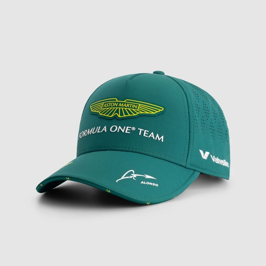  Official Fernando Alonso Aston Martin F1 Team driver Unisex Adjustable Cap (Adults) BNWT