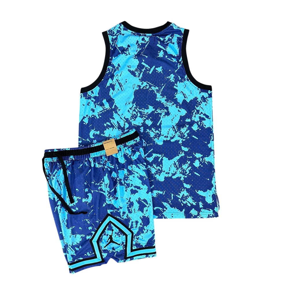 Jordan Dri-FIT Sport Breakfast Club Mesh Jersey and Diamond Shorts Set BNWT