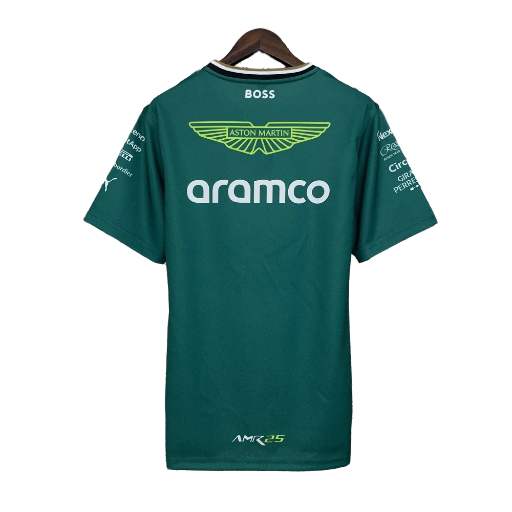 Women's 2025 Aston Martin F1 Team Replica T-shirt green BNWT