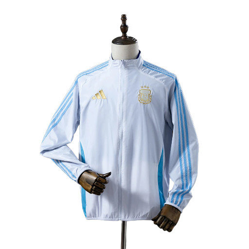 2024-25 Argentina national football team Anthem Reversible Track Jacket Top Windbreaker Soccer Fußball BNWT