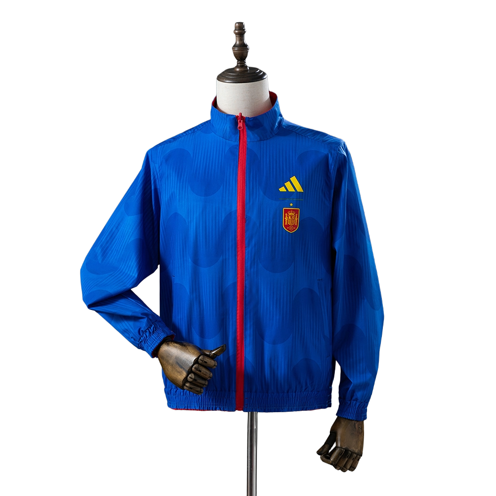 2026 Spain national football team Track Jacket Reversible Soccer (Adults) BNWT