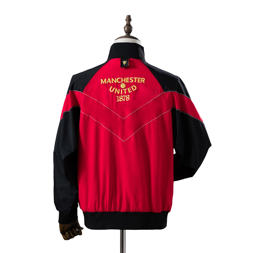  2006-07 Man United Football Club Woven Retro Windbreaker Soccer Anthem Track Top Jacket BNWT