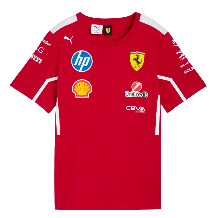 2025 Scuderia Ferrari Professional sports team T-shirt BNWT