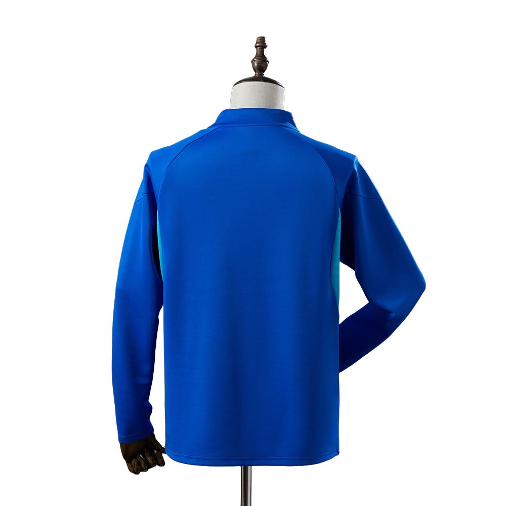 2025-26 Real Oviedo Football Club 1/4 Zip Soccer Training Top BNWT