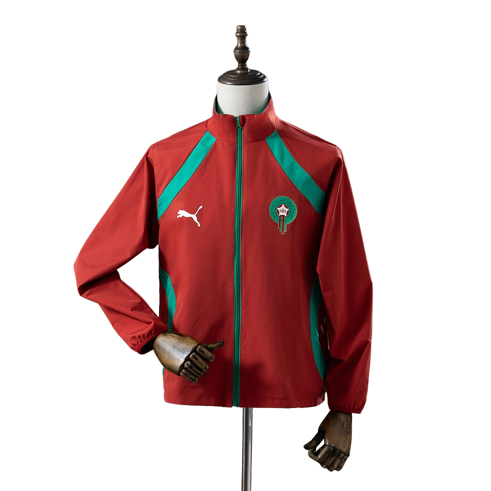 2026 Morocco national football team Track Jacket Reversible Soccer (Adults) BNWT