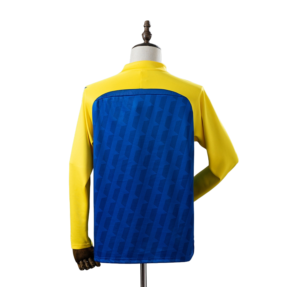 2025-26 UD Las Palmas Football Club 1/4 Zip Soccer Training Top BNWT