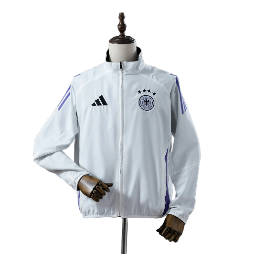 2024-25 Germany national football team Full Zip Anthem Reversible Track Jacket Top Windbreaker Soccer Fußball BNWT