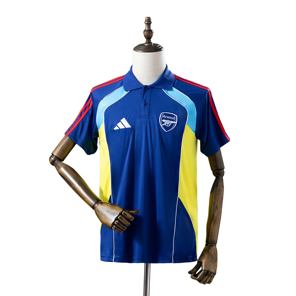2025-26 Arsenal Football Club Polo Soccer Shirt BNWT