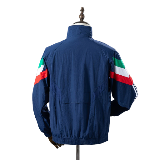 2024-25 Italy national football team Track Top Windbreaker Jacket Retro-Style Soccer Fußball BNWT