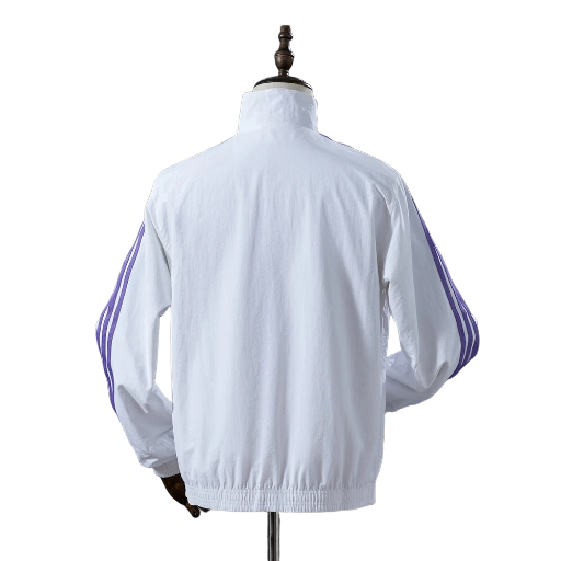 2022-23 Real Madrid Football Club Reversible Anthem Track Jacket Top Windbreaker Soccer Fußball BNWT