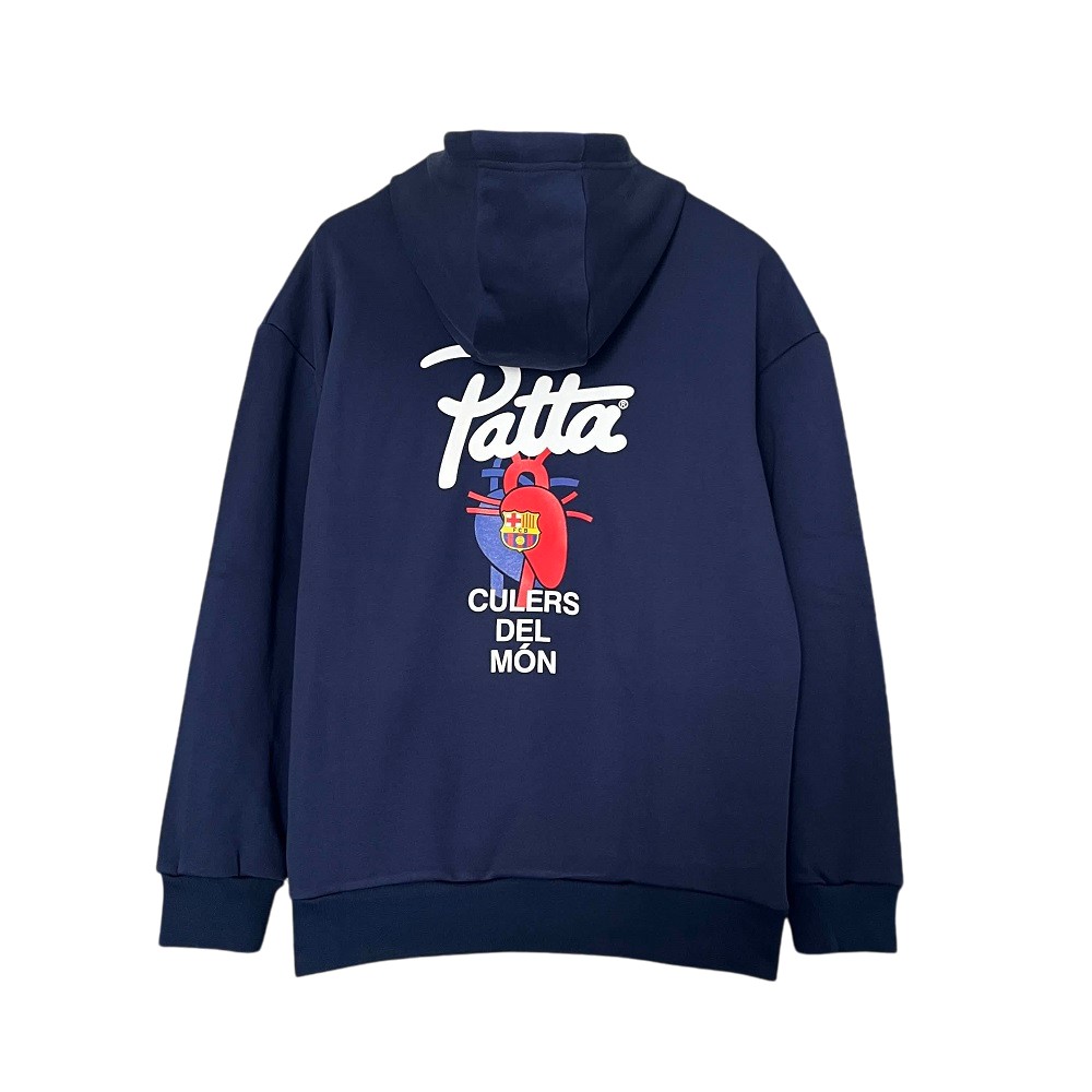 Patta x FC Barcelona Culers del Món Hooded Sweater BNWT