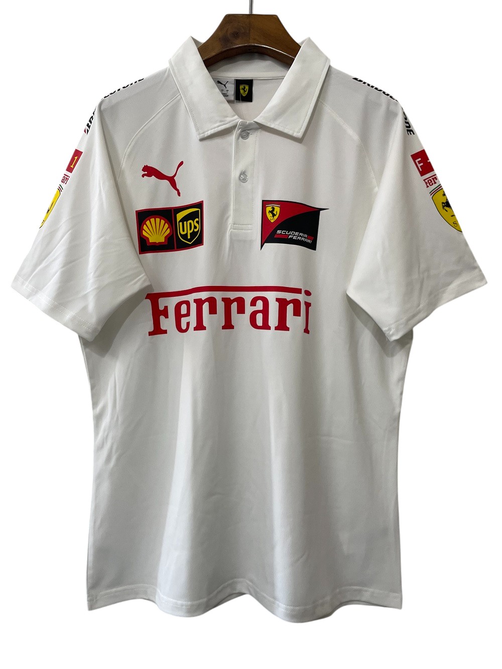 Scuderia Ferrari Professional sports team 2025 Drivers Polo Shirt BNWT