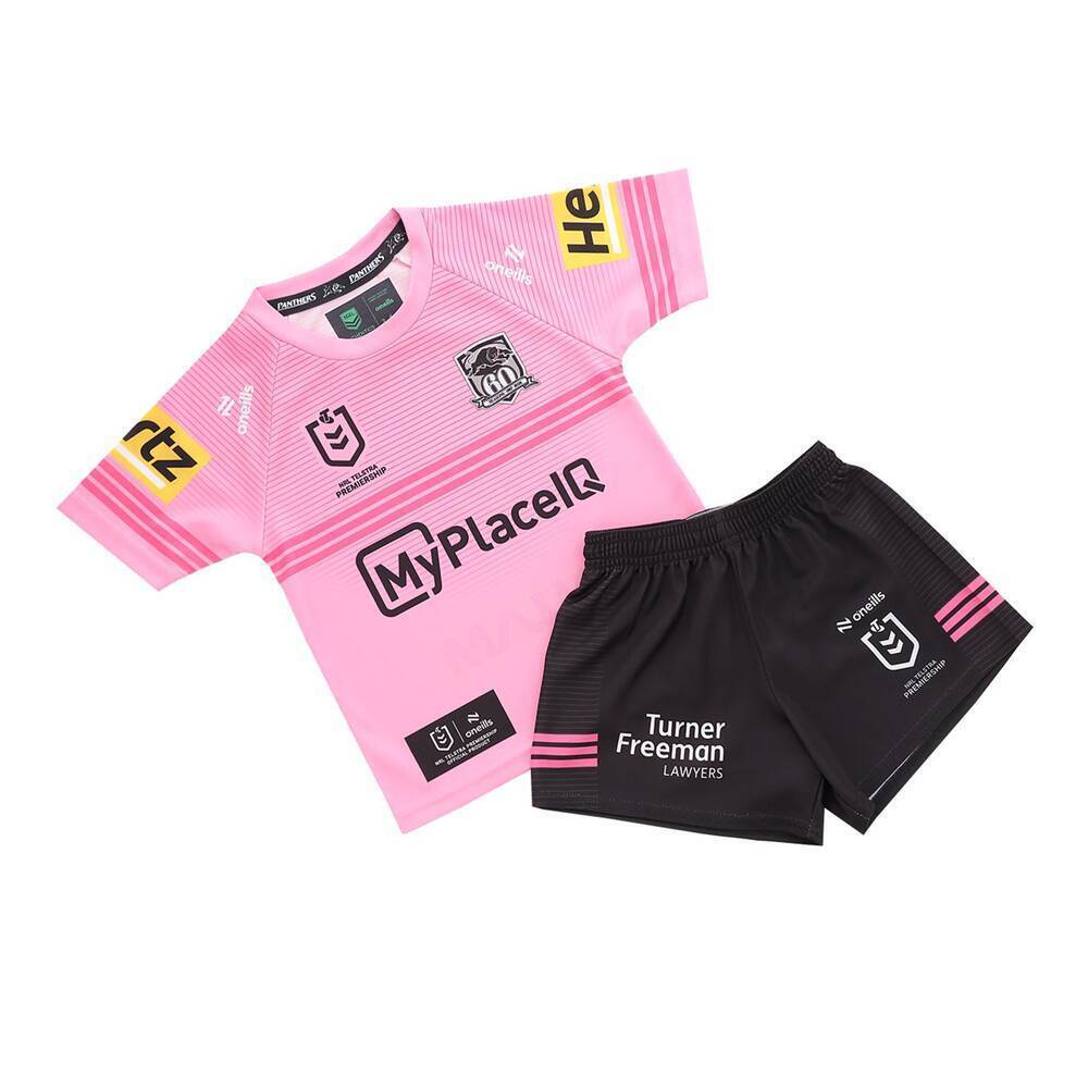 2026 Penrith Panthers Rugby league team Away Toddler Full-Kit BNWT