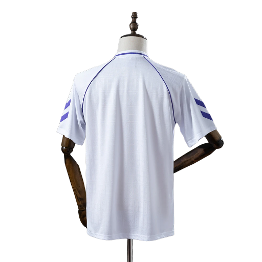 1990-91 Real Madrid Football Club Home Shirt Calcio Retro Soccer Jersey Classic Fußball Vintage BNWT