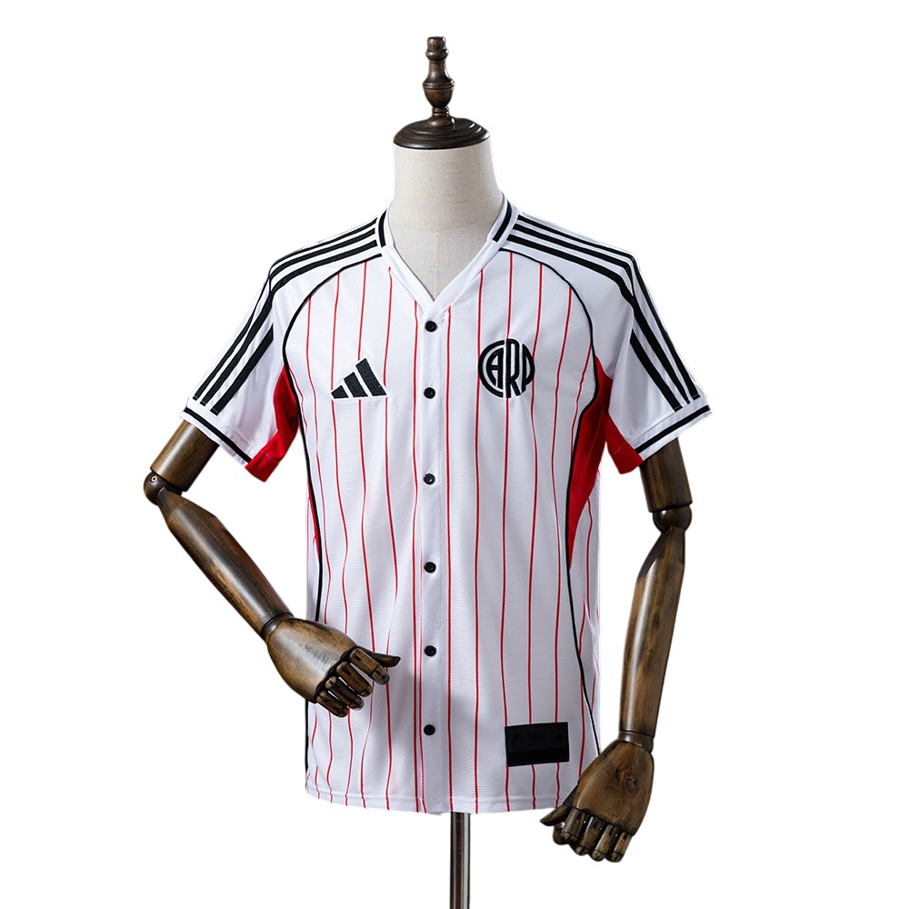 2025-26 Club Atlético River Plate Baseball-Style jersey Camiseta Béisbol BNWT