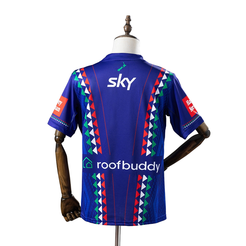 2025 New Zealand Warriors Rugby league team NRLW "Te Kahu Here" Indigenous Jersey BNWT 