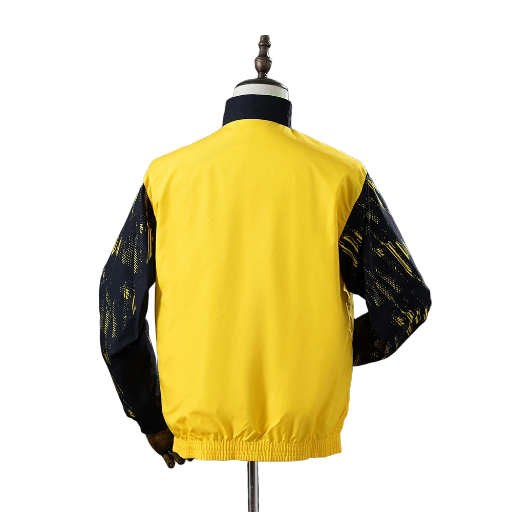 2025-26 Borussia Dortmund Football Club Full Zip Reversible Anthem Track Jacket Top Windbreaker Soccer Fußball BNWT