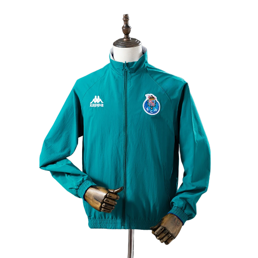 1997-98 Porto Football Club Reversible Track Jacket Top Windbreaker Soccer Fußball BNWT