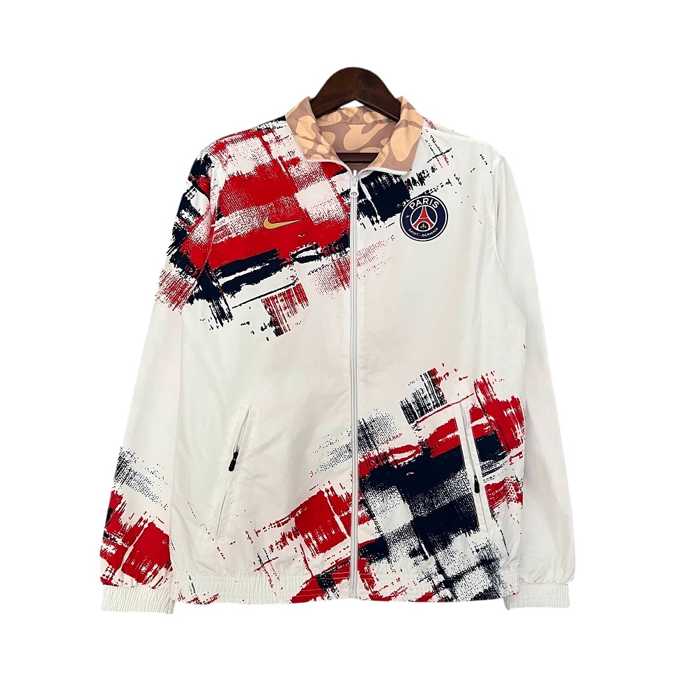 2023-24 PSG Football Club Track Jacket Reversible Full Zip Anthem Top Windbreaker Soccer Fußball BNWT