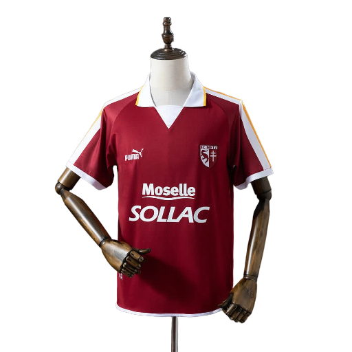 2003-04 Metz Football Club Home Shirt Calcio Retro Soccer Jersey Classic Fußball Vintage camiseta BNWT