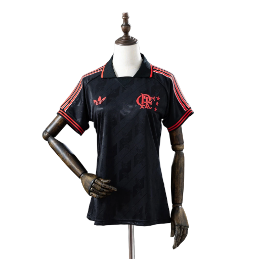 2025-26 Clube de Regatas do Flamengo Lifestyler Kit Shirt Calcio Soccer Jersey Fußball Camiseta BNWT (Women's )