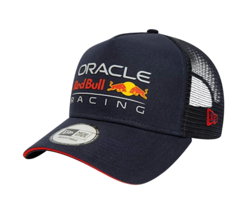 Official New Era Oracle Red Bull Racing Essential A-Frame Trucker Unisex Adjustable Cap (Adults) BNWT