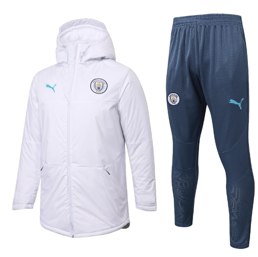 2025 Man City Football Club Calcio Padded Jacket & Pants Set Soccer Fußball BNWT