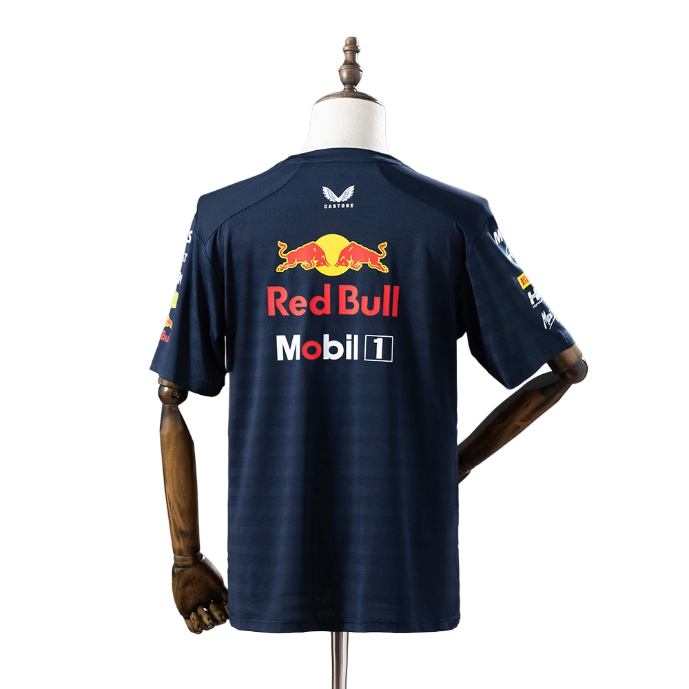 Official 2025 Oracle Red Bull Racing F1 Team Set Up T-Shirt BNWT