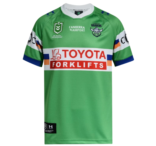2026 Canberra Raiders Rugby league team Home Jersey BNWT