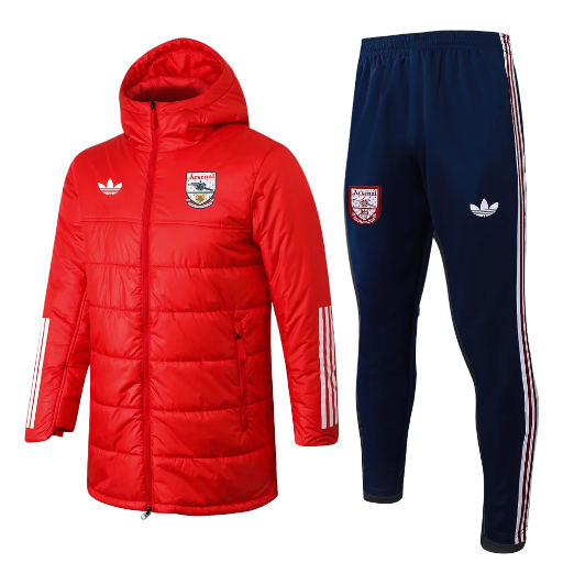 2025 Arsenal Football Club Calcio Padded Jacket & Pants Set Soccer Fußball BNWT