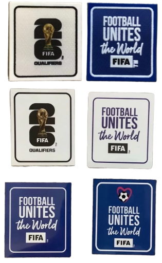 FIFA WORLD CUP 2026 QUALIFIERS+FOOTBALL UNITES THE WORLD FOOTBALL PATCHES