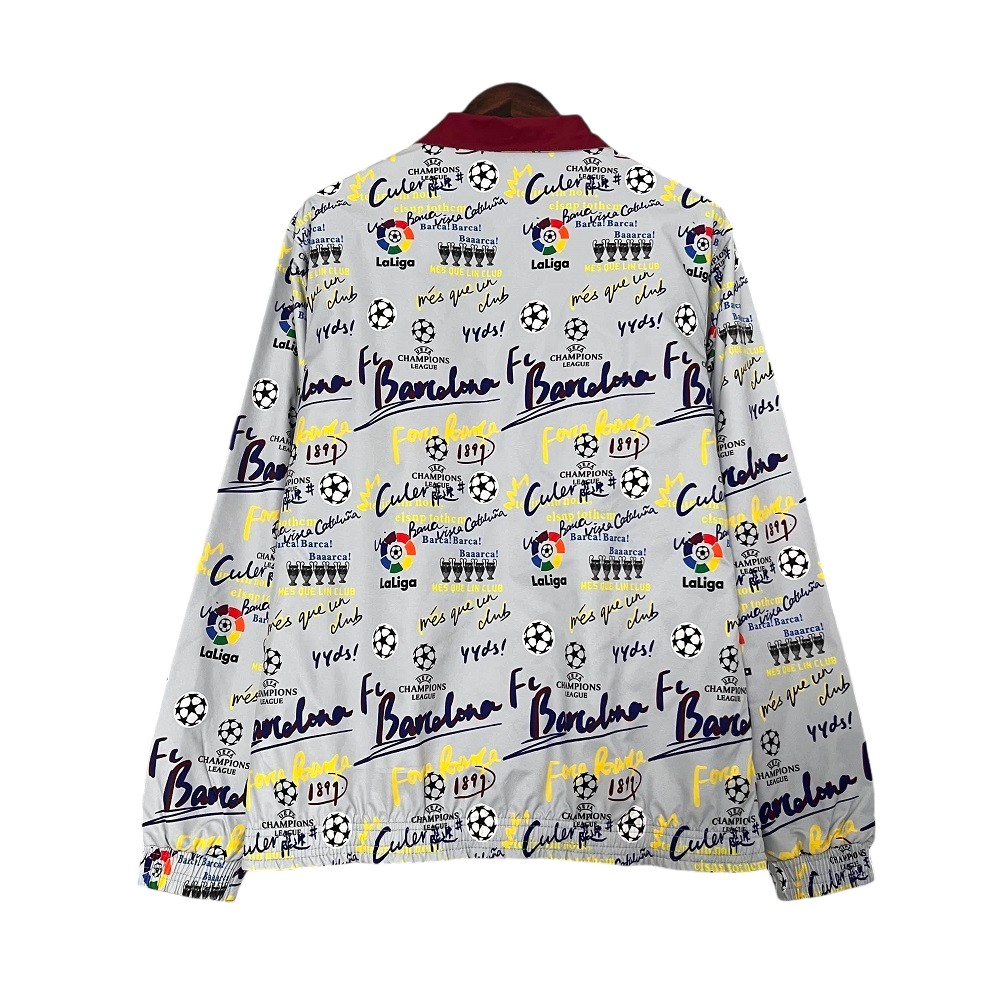2023-24 Nike FC Barcelona Reversible Windbreaker Jacket BNWT