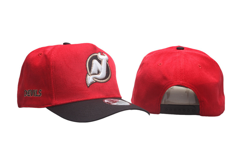  New Jersey Devils Ice hockey team Adjustable Snapback Hat BNWT