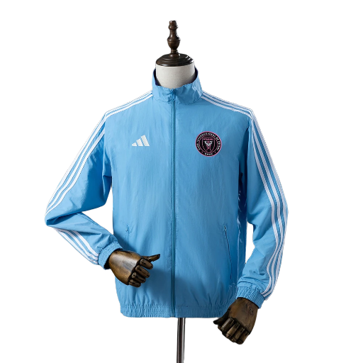 2022-23 Inter Miami CF Full Zip Reversible Anthem Track Jacket Top Windbreaker Soccer Fußball BNWT