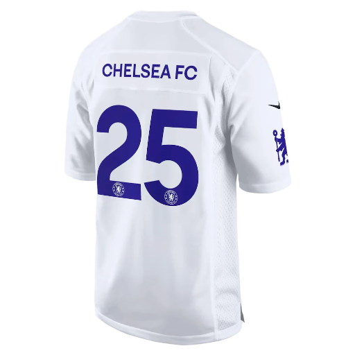 2025 Men's Nike White Chelsea Soccer x NFL Game Jersey BNWT