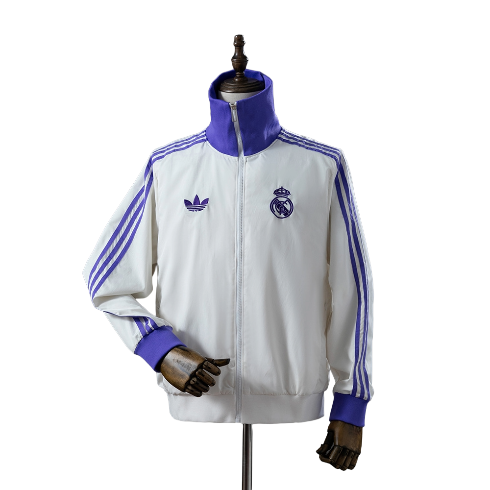 2025-26 Real Madrid Football Club Soccer Urban Purist Track Jacket BNWT