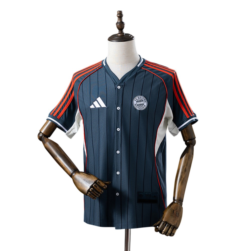 2025-26  Bayern Munich US Pack Baseball Jersey BNWT