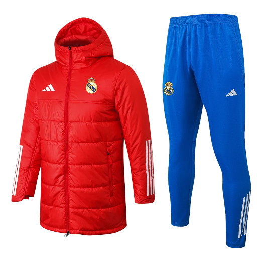 2025 Real Madrid Football Club Calcio Padded Jacket & Pants Set Soccer Fußball BNWT