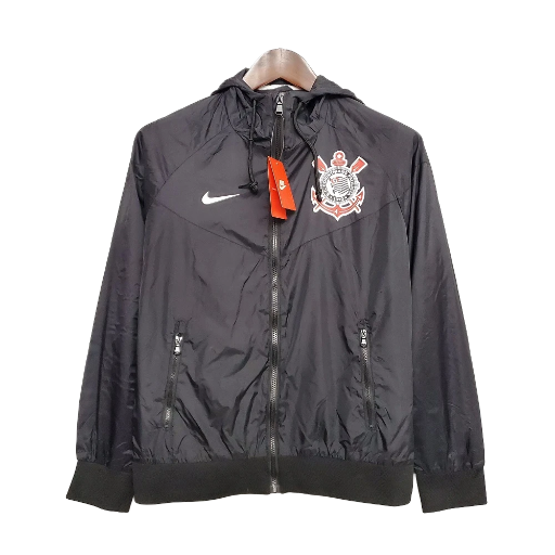 2021-22 Sport Club Corinthians Paulista Full Zip Reversible Track Jacket Top Windbreaker Soccer Fußball BNWT