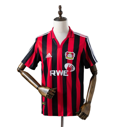 2001-02 Bayer 04 Leverkusen Football Club Home Shirt Calcio Retro Soccer Jersey Classic Fußball Vintage camiseta BNWT