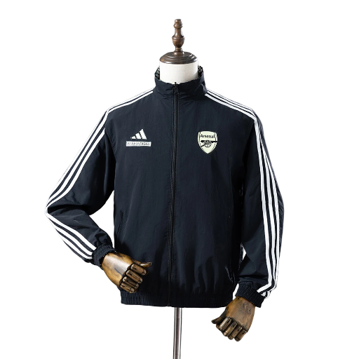 2023-24 Arsenal Football Club x Maharishi Full Zip Reversible AnthemTrack Jacket Top Windbreaker Soccer Fußball BNWT
