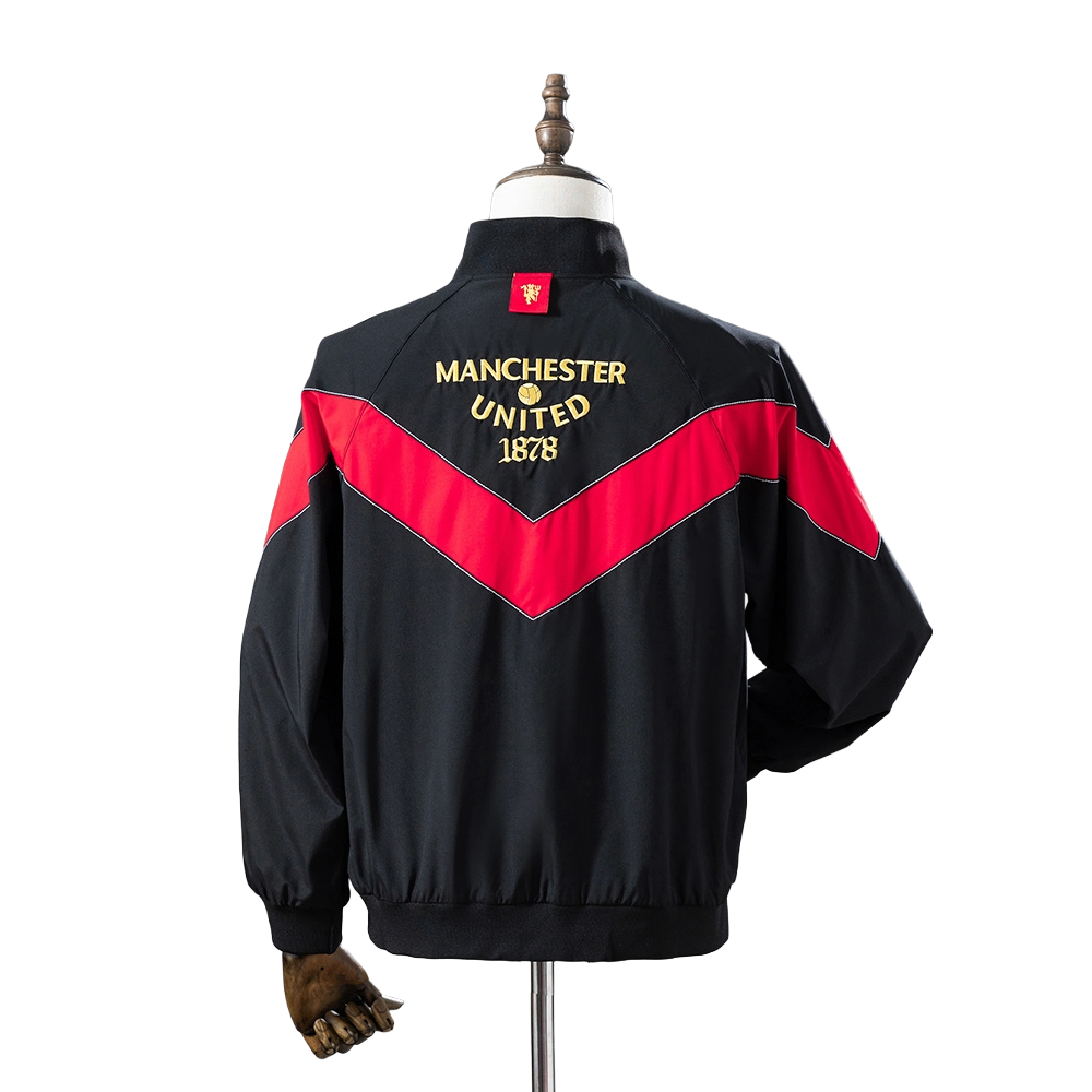  2006-07 Man United Football Club Woven Retro Windbreaker Soccer Anthem Track Top Jacket BNWT