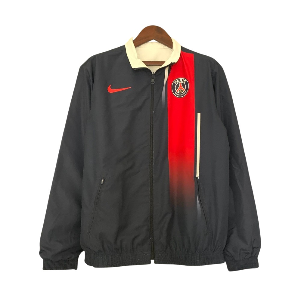 2023-24 PSG Football Club Track Jacket Reversible Full Zip Anthem Top Windbreaker Soccer Fußball BNWT