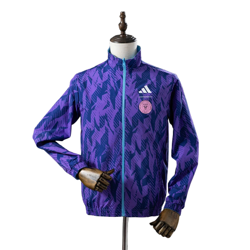 2022-23 Inter Miami CF Full Zip Reversible Anthem Track Jacket Top Windbreaker Soccer Fußball BNWT
