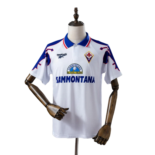 ACF Fiorentina Football team Away 1995-96 Calcio Retro Soccer Classic Fußball Vintage BNWT
